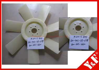 Beli 6D95 Mesin Cooling Fan Blade 600-625-6620 PC200-5 untuk Suku Cadang Excavator Komatsu online manufacture