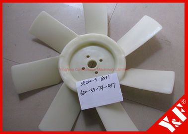 Beli OEM Kato Kobelco SK200-5 6D31 ME018185 Mesin Excavator Suku Cadang Mesin Plastik Kipas Pendingin Blade online manufacture