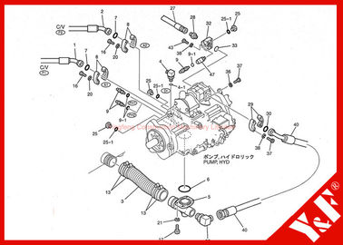 Beli KOBELCO SENSOR PRESS LC52S00012P1 Excavator Accessories High Pressure Sensor online manufacture