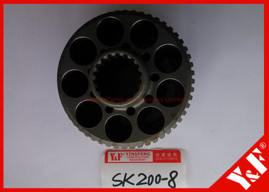 Suku Cadang Kobelco Excavator Cylinder Block Untuk SK200-8 Travel Motor