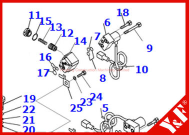 PC300 - 8 702-21-57500 Pilot Valve For PC350 - 8 Main Hydraulic Pump