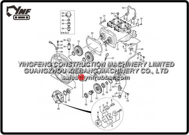 Hitachi Excavator Spare Parts EX200-5 EX200-5 200LC-5 210H-5 210LCH-5 Pompa Pompa Perangkat