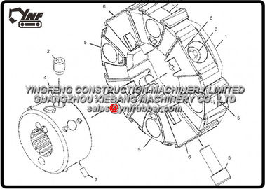 Excavator  330D 330D & 330D L EAH00001- UP Didukung oleh Sistem Hidrolik C9 Mesin 2870169