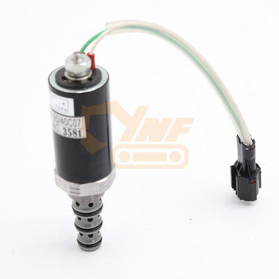 YNF Bagian-bagian katup solenoid hidrolik R220-7 R210-7 SKX5P-17-208 Untuk excavator KDRDE5K-20/40C07-109