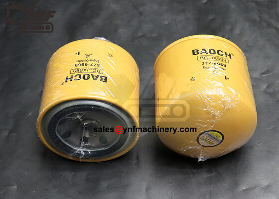 YNF17512 Filter Minyak Mesin (Lube) 377-6969 untuk Excavator 306E