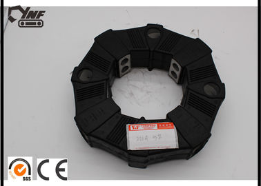 YNF 250A / 250AS Hitam Fleksibel Poros Karet Kopling Untuk Suku Cadang Excavator