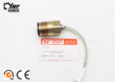 YNF02659 K3112 Bagian Listrik Excavator Pompa Hidrolik Solenoid Valve Warna Emas