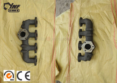 Sivler Color 4D31 Mesin Diesel Exhaust Manifold Material Besi Cor