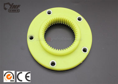 Flange Kopling Excavator Warna Kuning Dari Ukuran Panjang 150 * 50