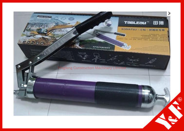 Mesin Excavator Komatsu Grease Guns Double Silinder untuk Aksesoris Mesin Konstruksi