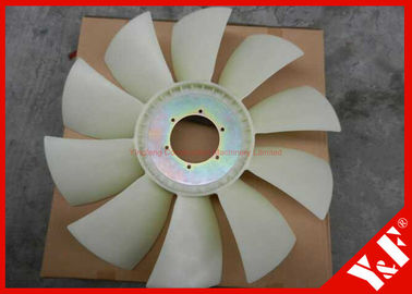 6 Lubang  Excavator Bagian E320D Excavator Cooling Fan Blade 740-127-152-6T10