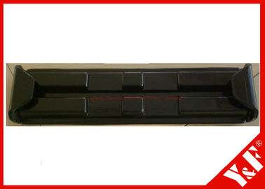Black Rubber Track Shoes Excavator Bagian Undercarriage 600mm untuk Hitachi Komatsu Kobelco Parts