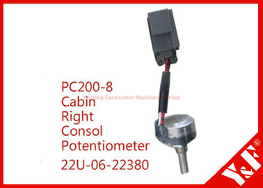Komatsu Excavator Electric Parts PC200-8 Cabin Consol Potentiometer 22U-06-22380
