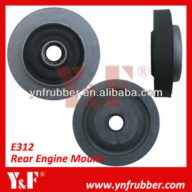 Professional Excavator Accessories Durable Rear Engine Cushion Rubber Engine Mounts For 
