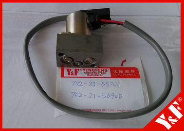 702-21-55701 / 4148012 Bagian Excavator Komatsu PC200 - 7 Pompa Utama Hidrolik Solenoid Valve