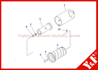 Durable Excavator Parts Air Cleaner Assy 6206 - 83 - 7510 600 -181 - 6050 600 - 181 - 6540